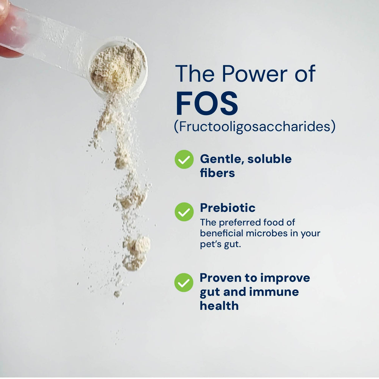 AnimalBiome Pet Probiotics - S. boulardii + FOS Probiotic and Prebiotic Powder for Dogs and Cats 60g