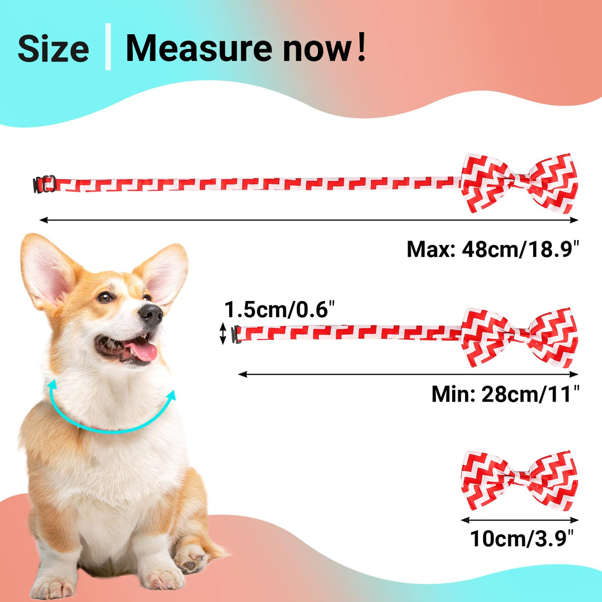Segarty Christmas Dog Bow Ties,90 Bow Ties for Dogs, Adjustable Small Medium Dog Bowties Large Puppy Bowtie Neck Bows Bulk Assorted Grooming Accessories Birthday Wedding Party Holiday Festival