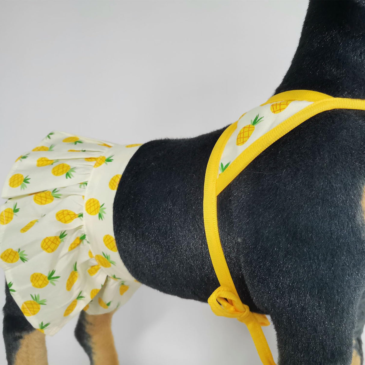 Dog Bikini Swimsuit Summer Puppy Bathing Dress Beach Clothes Cat Costume for Puppy Dog Cat Pineapple S