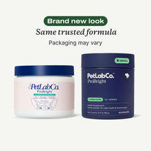 Load image into Gallery viewer, PetLab Co. ProBright Dental Powder - Dog Breath Freshener - Teeth Cleaning Made Easy – Targets Tartar & Bad Breath - Formulated for Large Dogs - Packaging May Vary