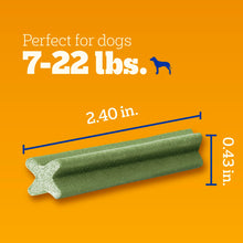 Load image into Gallery viewer, Pedigree Dentastix Small and Toy Breed Dog Treats, Fresh Flavor, 1.54 lb. Bag (102 Treats)