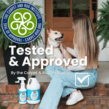 Load image into Gallery viewer, FurryFreshness Extra Strength Cat or Dog Pee Stain & Permanent Odor Remover + Smell Eliminator -Removes Stains from Pets & Kids Including Urine or Blood- Lifts Old Carpet Stains- 32oz Spray