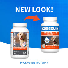 Load image into Gallery viewer, Nutramax Cosequin for Dogs Joint Health Supplement, Contains Glucosamine for Dogs, Plus Chondroitin, MSM and HA, Supports Healthy Joints, Chewable Tablets, 75 Count