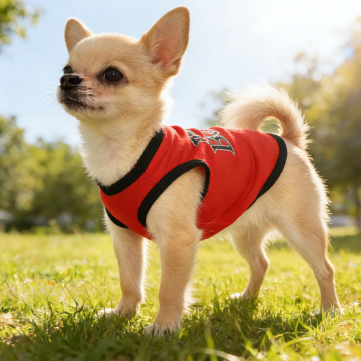 4 Pieces Dog Clothes for Small Dogs Girl Boy Summer Puppy Clothes for Chihuahua Yorkie Soft Cute Pattern Dog Shirt Spring Pet Cat Clothing Pink Rose Red Green XXS~M (Grey,Red,Black,Green, Medium)