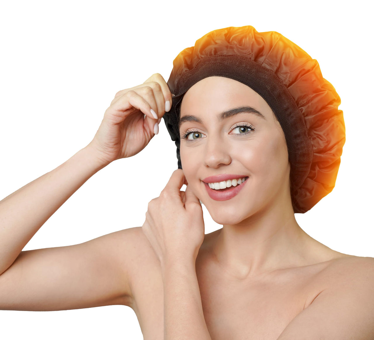 Deep Conditioning Cordless Heat Cap for Spa Care at Home, Gel Thermal Technology for Scalp Treatment, Natrual Hair Steamer Gel Cap, Black