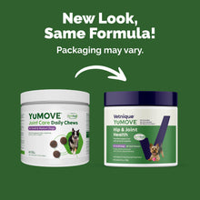 Load image into Gallery viewer, YuMOVE Hip & Joint Supplement for Dogs - With Glucosamine Chondroiton, Green Lipped Mussel , Hyaluronic Acid, and Omega 3 Joint Supplement for Stiffness and Mobility - 60 Chews (Small/Medium Dogs)