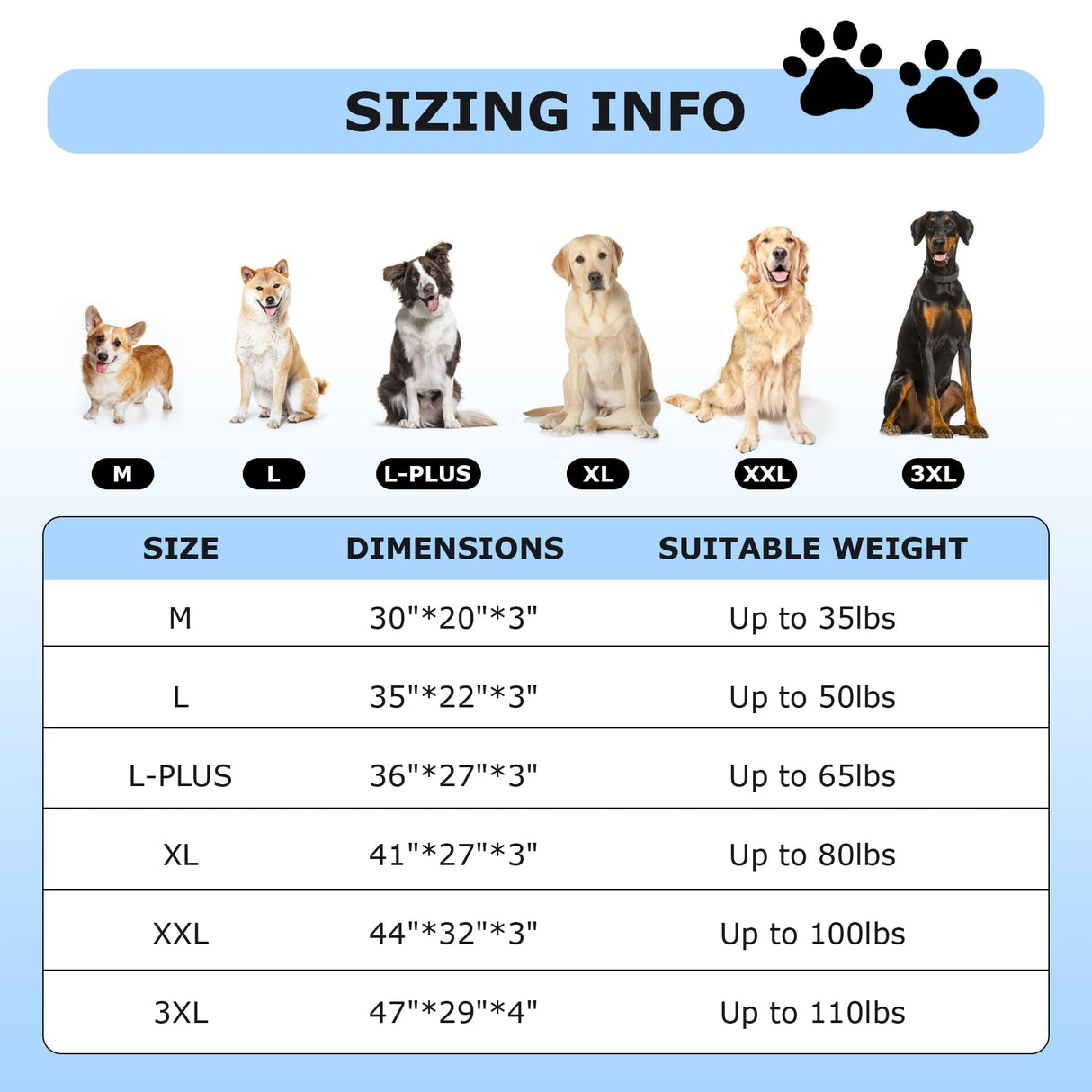 Sunheir Washable Jumbo Extra Large Dog Bed Covers Soft Plush Replacement, Waterproof Dog Bed Liner, Pet Bed Cover with Zipper 47x29x4 Inches, Pink, Cover Only