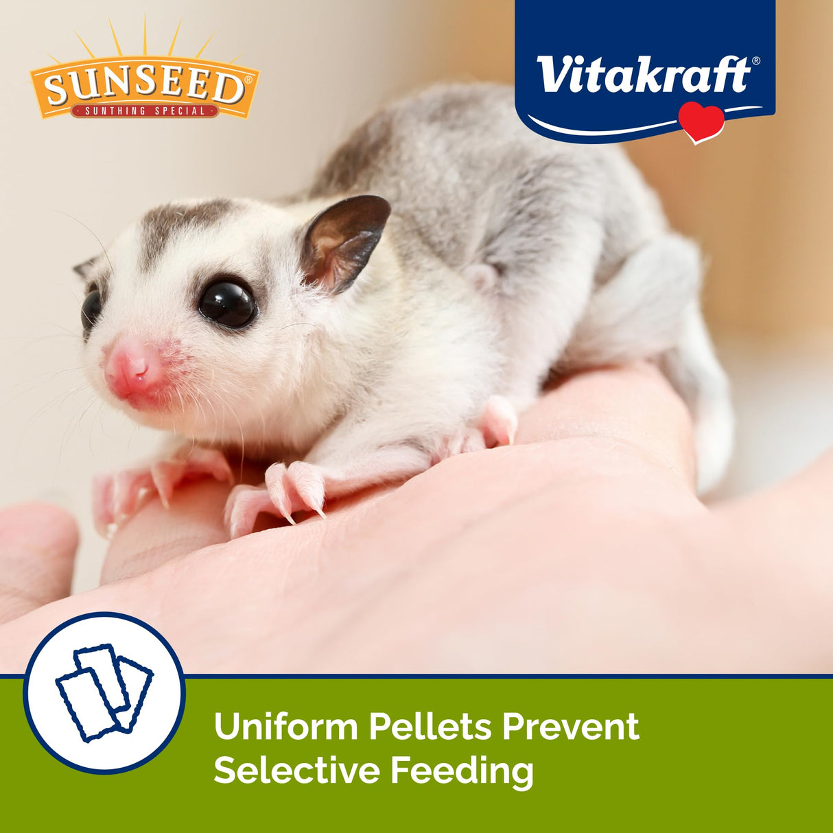 Sunseed Vita Prima Wholesome Nutrition Sugar Glider Food, 1.75 LBS