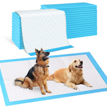 Load image into Gallery viewer, SUPRONLOVE Pee Pads for Dogs & Cats, Extra Large 36"X51", 40 Count, Blue, Polymer, Polyethylene (PE), Fluff Pulp, 6 Layers, Disposable Pet Training Pads