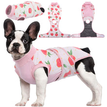 Load image into Gallery viewer, Kuoser Recovery Suit for Dogs Cats After Surgery, Professional Pet Recovery Shirt Dog Abdominal Wounds Bandages, Substitute E-Collar & Cone,Prevent Licking Dog Onesies Pet Surgery Recovery Suit