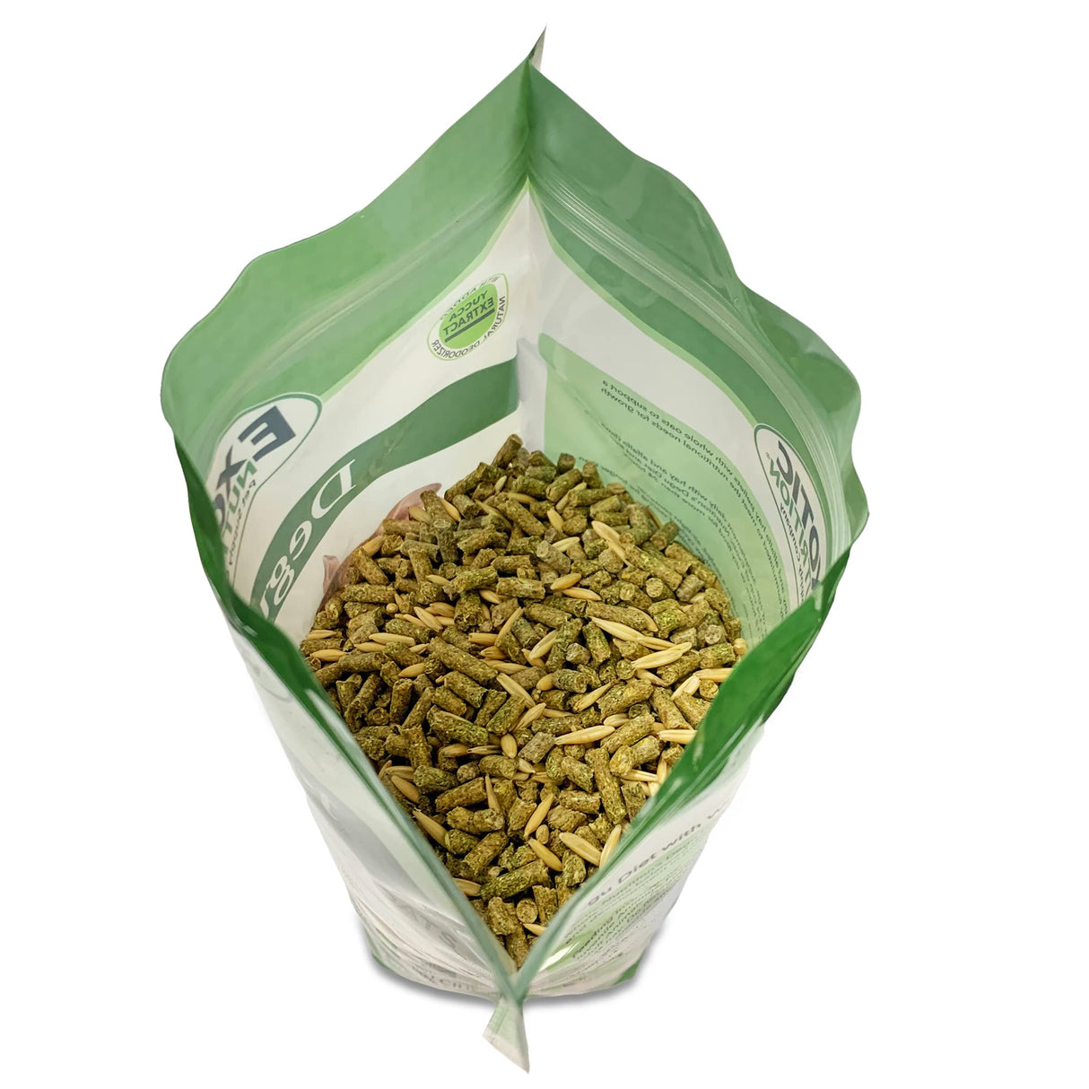 Exotic Nutrition Degu Diet (2.5lb) - Nutritionally Complete Healthy Pellet Diet with Whole Oats - for Domesticated Pet Degus