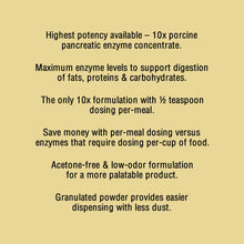 Load image into Gallery viewer, Pan-tenex | 10x Digestive Enzymes for Dogs - 8.8 Ounces (250 Grams)