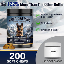Load image into Gallery viewer, Calming Chews with Melatonin for Dogs 200 ct, Chicken