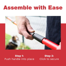 Load image into Gallery viewer, Pawler Pooper Scooper for Large Dogs, Small Dogs and Horses, Metal Poop Scooper Set with Long Handle Rake, Spade and Tray for Yard, Grass, Dirt or Gravel, Heavy Duty Aluminum Poop Picker Upper