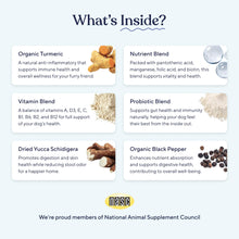 Load image into Gallery viewer, Pawfy Probiotics for Dogs | Supports Digestive Health, Diarrhea for Small, Large Dogs | Improves Gut Health | Anti Yeast Supplements | Skin Health Seasonal Allergies Support - 30 Chews (Bacon)