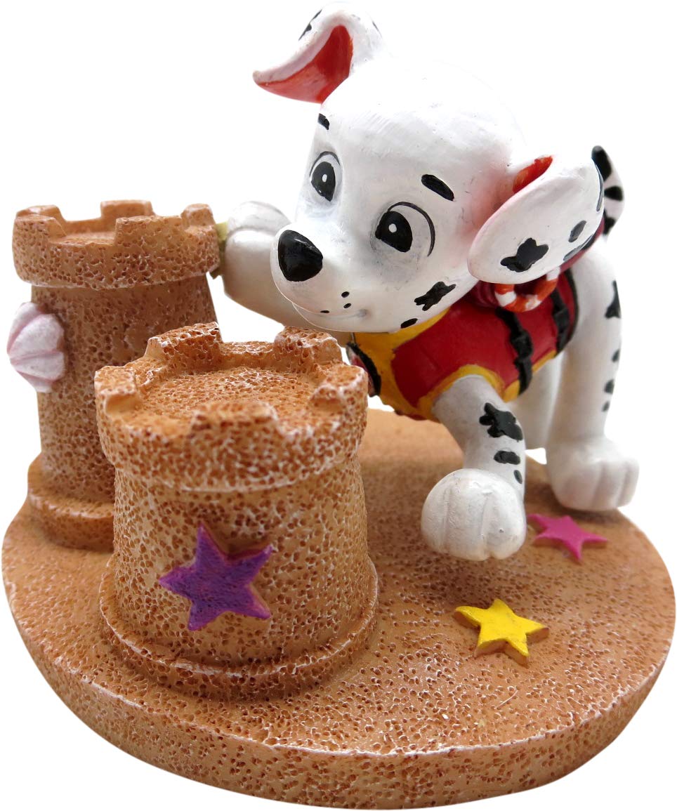 Penn-Plax Paw Patrol Aquarium Ornament Bundle, Safe for Both Freshwater and Saltwater Aquariums - Includes Chase, Marshall, Rubble, and Skye – 4 Pieces – Mini