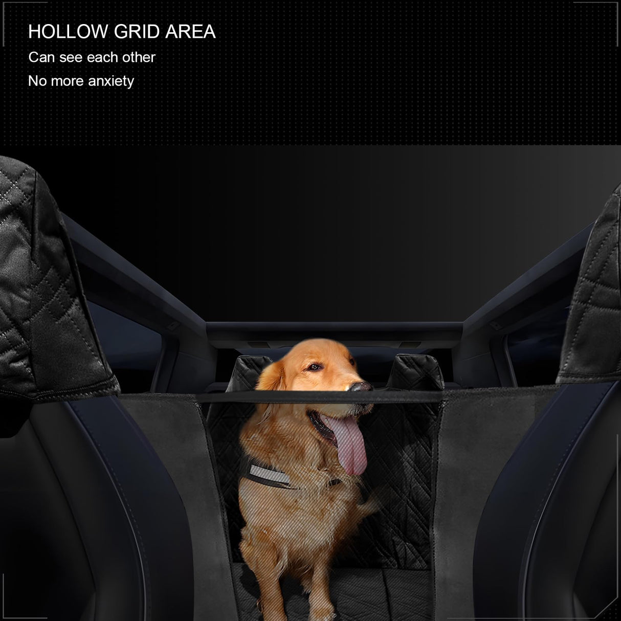 MTMARS3 Dog Seat Cover for Tesla Cybertruck 2023-2025 – Waterproof, Scratchproof & Durable Pet Liner for Comprehensive Protection, Easy to Clean