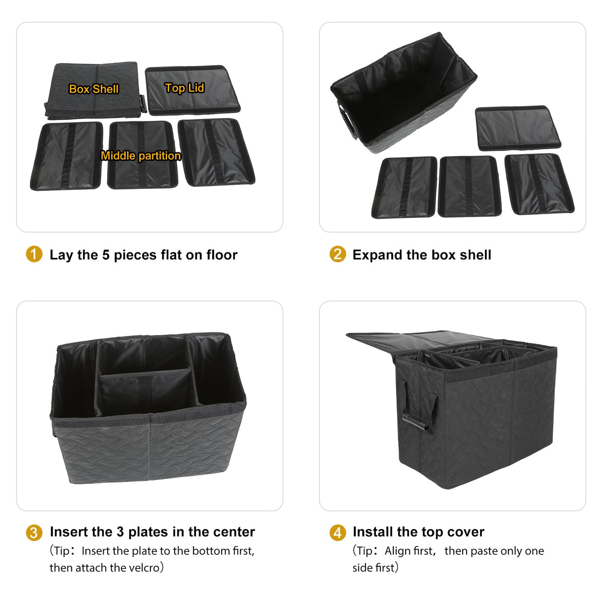 CEMOFE Car Seat Extender for Large Dogs, Front & Back Seat Extender for Dogs up to 200 LBS with Storage for Large Trucks, Gap Filler Prevent Pets from Falling