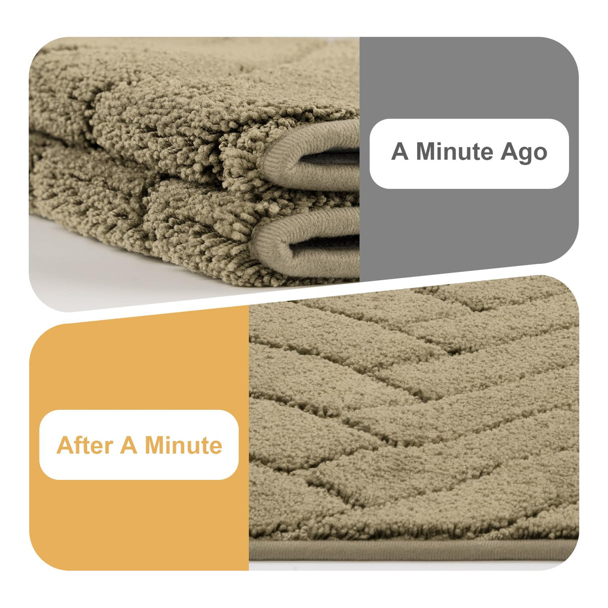 Tindbea Dog Mat for Muddy Paws,Absorbs Moisture Dirt Non-Slip Washable Mud Mat for Dogs,Soft Rubber Backing Front Inside Pet Rug for Entryway, Mud Dog Paws, Patio(20"x31.5",Light Taupe)