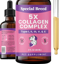 Load image into Gallery viewer, Premium Collagen for Dogs - Liquid Support for Joints, Skin, Coat, Bone, Immune System & HIPS - Collagen Supplement - Made in USA - 2oz