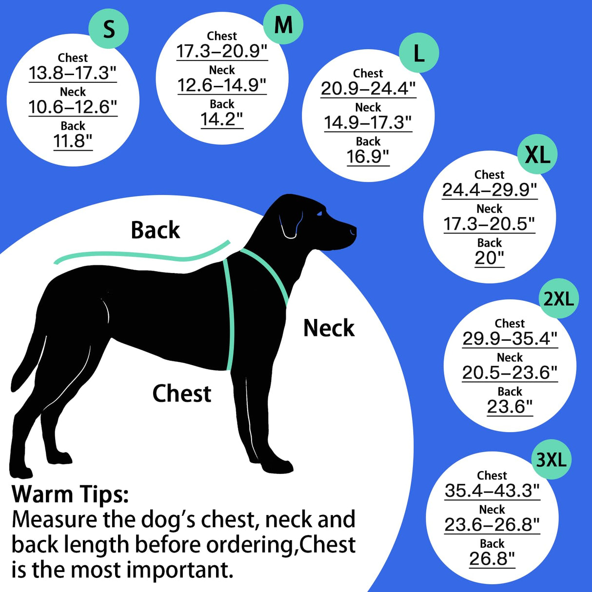 MIGOHI Warm Dog Winter Coat - Winter Dog Jacket, Reflective Windproof Fleece Vest with Leash Hole and Furry Collar