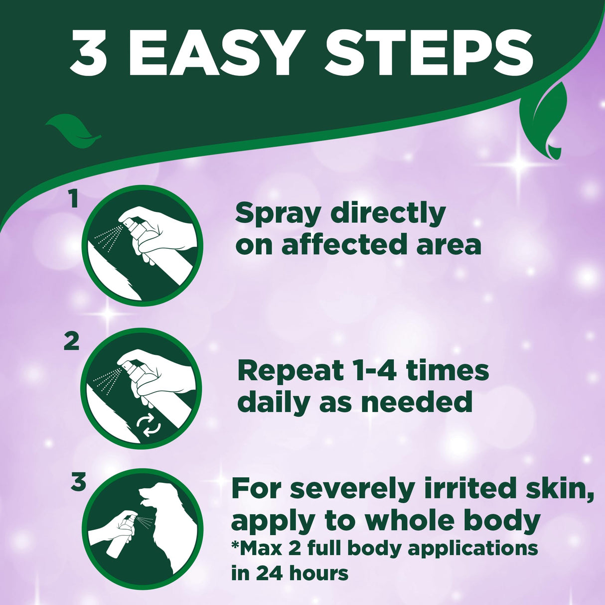 Vet's Best Allergy Itch Relief Spray for Dogs | Soothes Dog Dry Skin | Relieves The Urge to Itch, Lick, and Scratch | 8 Ounces