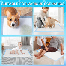 Load image into Gallery viewer, Pee Pads for Dogs 36"x48" 40 Count, Puppy Pads Extra Large, Disposable Thicken Pet Training Pads for Cats Doggie Rabbits, Incontinence Underpads Ultra Absorbent & Quick-Dry, Leakproof Potty Pads