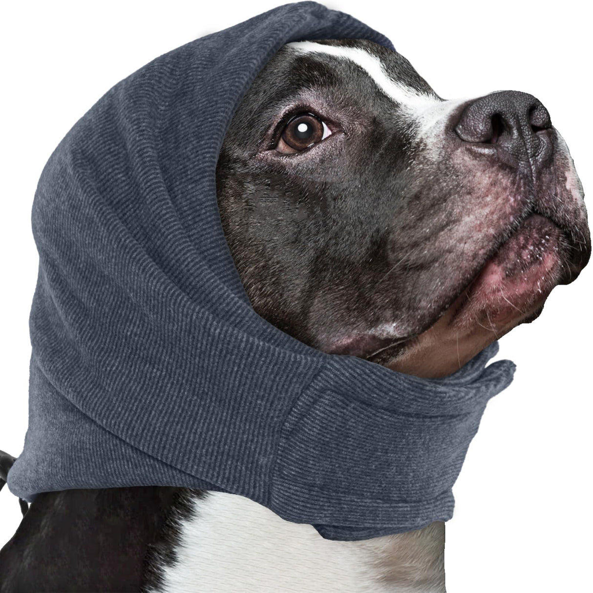 Nanaki Dog Calming Hoodie No Shake Ear Wraps for Dogs Ear Protection Dog Cover Muffs Pet Head Warp Anxiety Relief Pet Hematoma Wrap Head Cover The Grooming and Force Drying Doggy Protector Fireworks