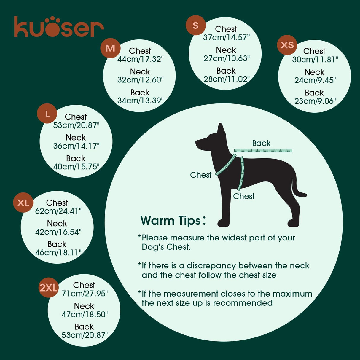 Kuoser Dog Sweater, Dog Sweaters for Large Size Dogs, Boy Girl Dogs Christmas Sweater, Pet Sweatshirt Outfits for Male Female, Warm Big Doggie Pullover Knitwear Clothes for Fall Winter, Red L