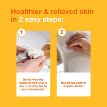 Load image into Gallery viewer, Douxo S3 Pyo Pads, Contains 3% Chlorhexidine & 0.5% Ophytrium, Antiseptic & Hydrating, For Bacterial or Yeast Skin Infections, For Dogs and Cats, 30 Pads