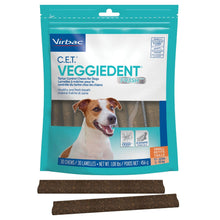 Load image into Gallery viewer, Virbac CET VEGGIEDENT FR3SH Tartar Control Chews for Dogs - Small