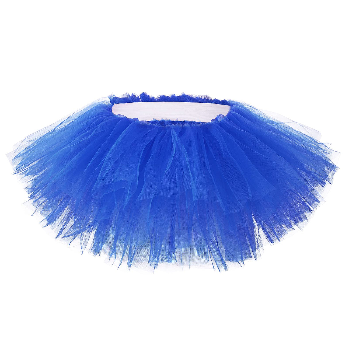 Tutus for Women 5 Layered Tulle Tutu Skirt Ballet Dance Adult Tutu Skirts 80S Halloween Christmas Party Costume Running Accessories 02Royal blue