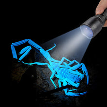 Load image into Gallery viewer, LUMENSHOOTER S3 365nm UV Flashlight with 3 LEDs, Powerful Blacklight Flashlights for Pet Urine Detection, Resin Curing, Rocks, Scorpion