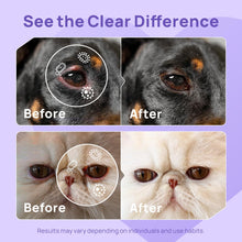 Load image into Gallery viewer, HICC PET Dog Eye Drops 5.1 fl oz Eye Drops for Dogs and Cats Vet-Recommended Dog Eye Infection Treatment to Soothe Infection Allergy, Relieve Dry Eyes Pink Eyes, Pet Tear Stain Cleaner
