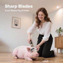 Load image into Gallery viewer, HEAPETS Dog Grooming Clippers, Low Noise, Electric Quiet, Adjustable Clipper Comb, Rechargeable Cordless Dog Hair Clippers for Dogs Cats Pets, Gold