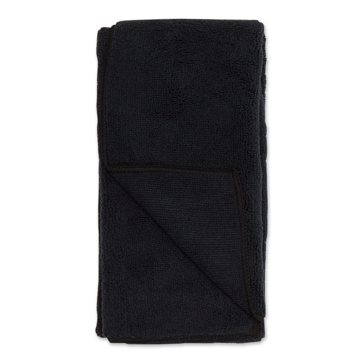 Bone Dry Pet Grooming Towel Collection Embroidered Absorbent Microfiber Drying Set, 15x30, Black, 3 Count