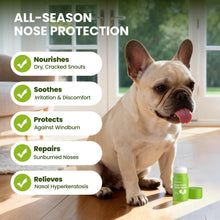 Load image into Gallery viewer, PawSono Lick-Safe Dog Paw & Nose Balm with Coconut Oil | Winter Snow, Road Salt & Cold Pavement Protector | All-Natural Moisturizer & Soother for Dry, Cracked Pads & Snout | Horse Hoof, Joint Care
