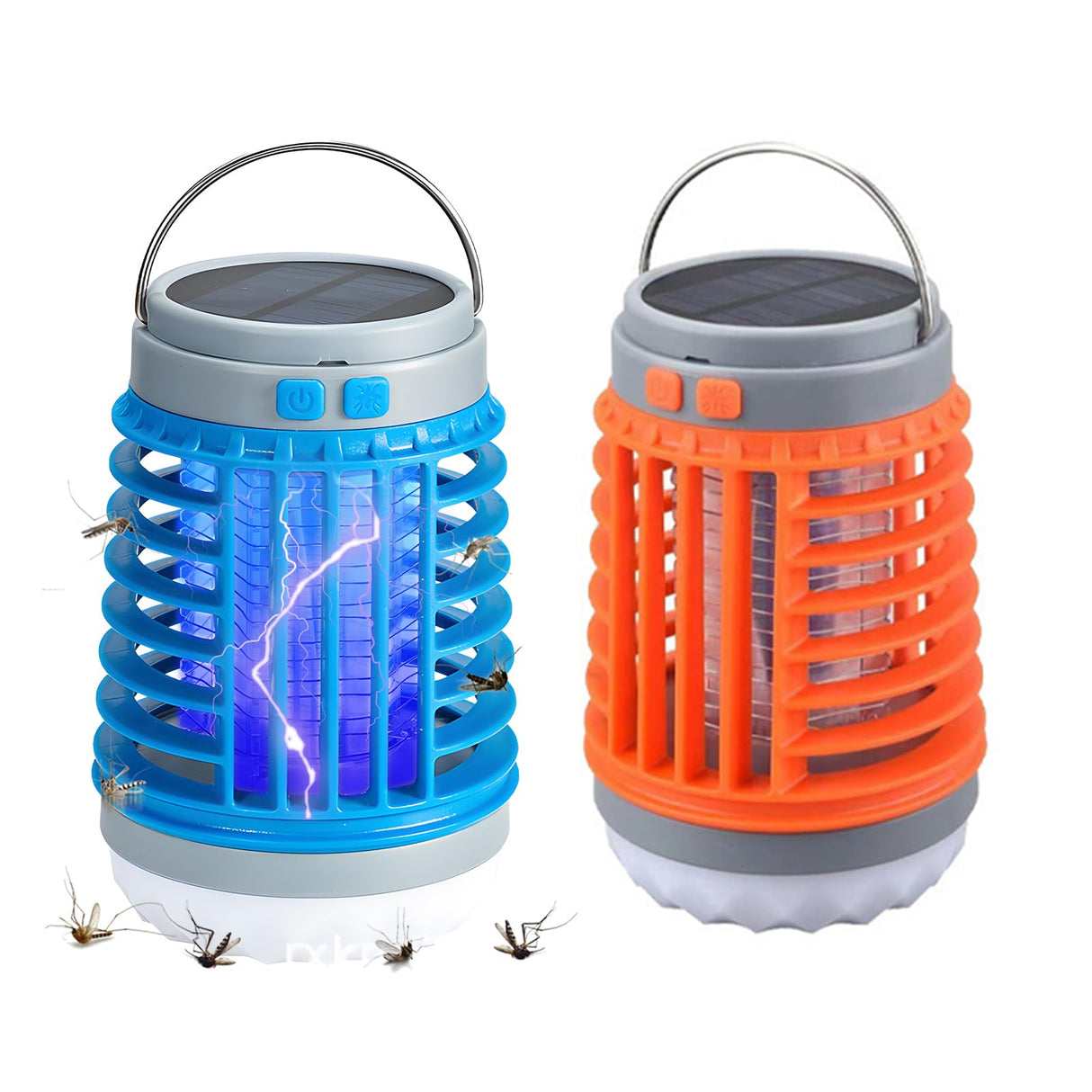 Buzzbug Mosquito Killer, Mosquitoes Zapper, BuzzBlast,USB Charing and Solar,Great for Outdoor and Indoor (2Pcs)