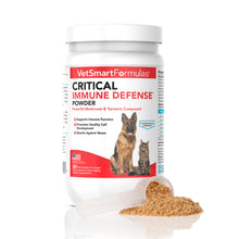 Load image into Gallery viewer, Critical Immune Defense for Dogs & Cats; Supports Normal Cell Growth - Turkey Tail, Reishi, Shiitake and Maitake Mushroom Formula with Patented White Turmeric Root Extract - 30-Day Supply