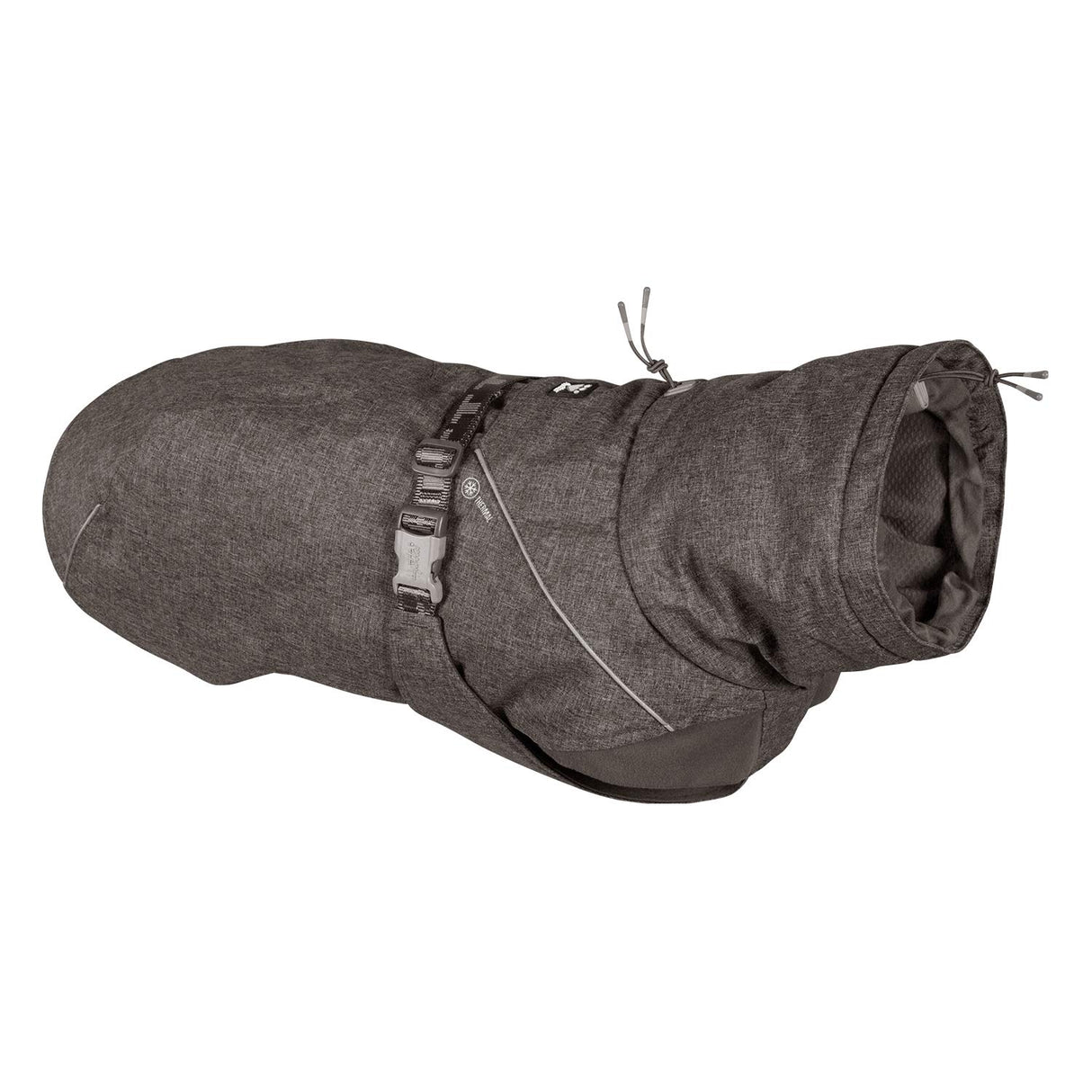 Hurtta Expedition Parka, Winter Dog Coat, BlackBerry, 12 in