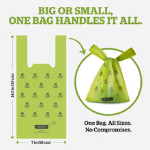 Load image into Gallery viewer, Pogi’s Dog Poop Bags with Handles – Extra-Thick, Leak-Proof, Large, Fresh Scent, 300-Count