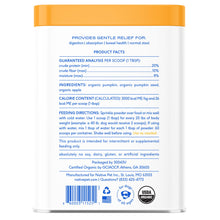 Load image into Gallery viewer, Native Pet Pumpkin for Dogs - Organic Powder Pumpkin Puree Dog Food Toppers -Rich in Fiber Supplement Powder Helps with Digestion, Nutrient Absorption, Diarrhea, Constipation & Upset Stomach-60 Scoops