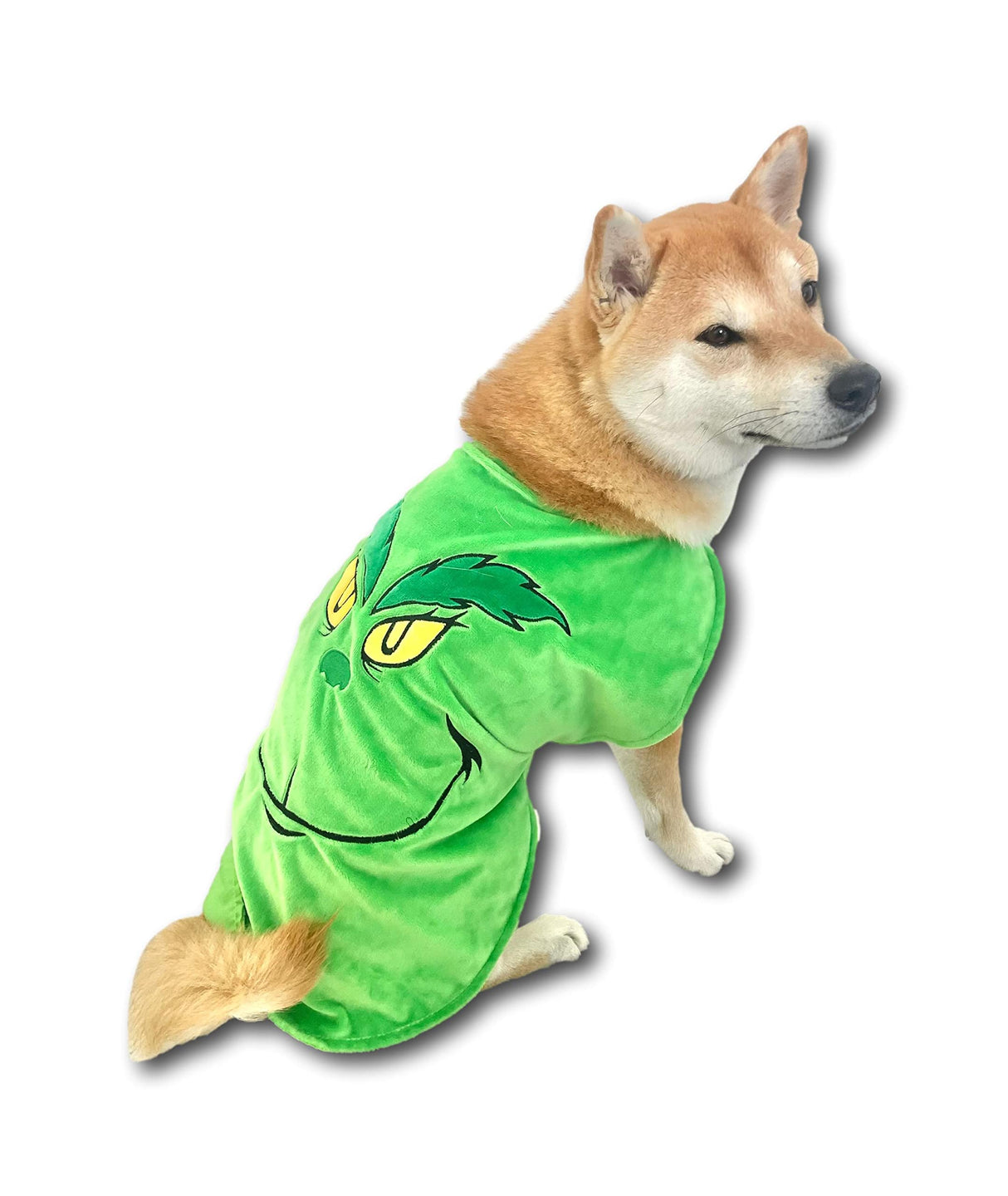 ComfyCamper Green Monster Dog Costume - X Large Medium Small French Lab Shepherd Retriever Cosplay Halloween Costumes, Large