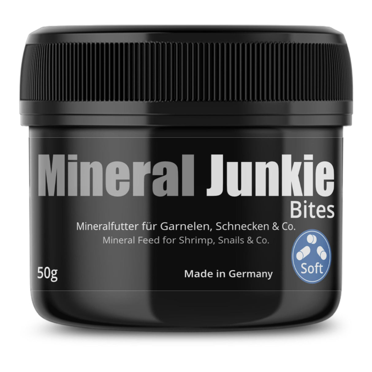 GlasGarten Mineral Junkie Bites (Sticks) for Shrimps, Crayfish, Crabs, Snails (50g)