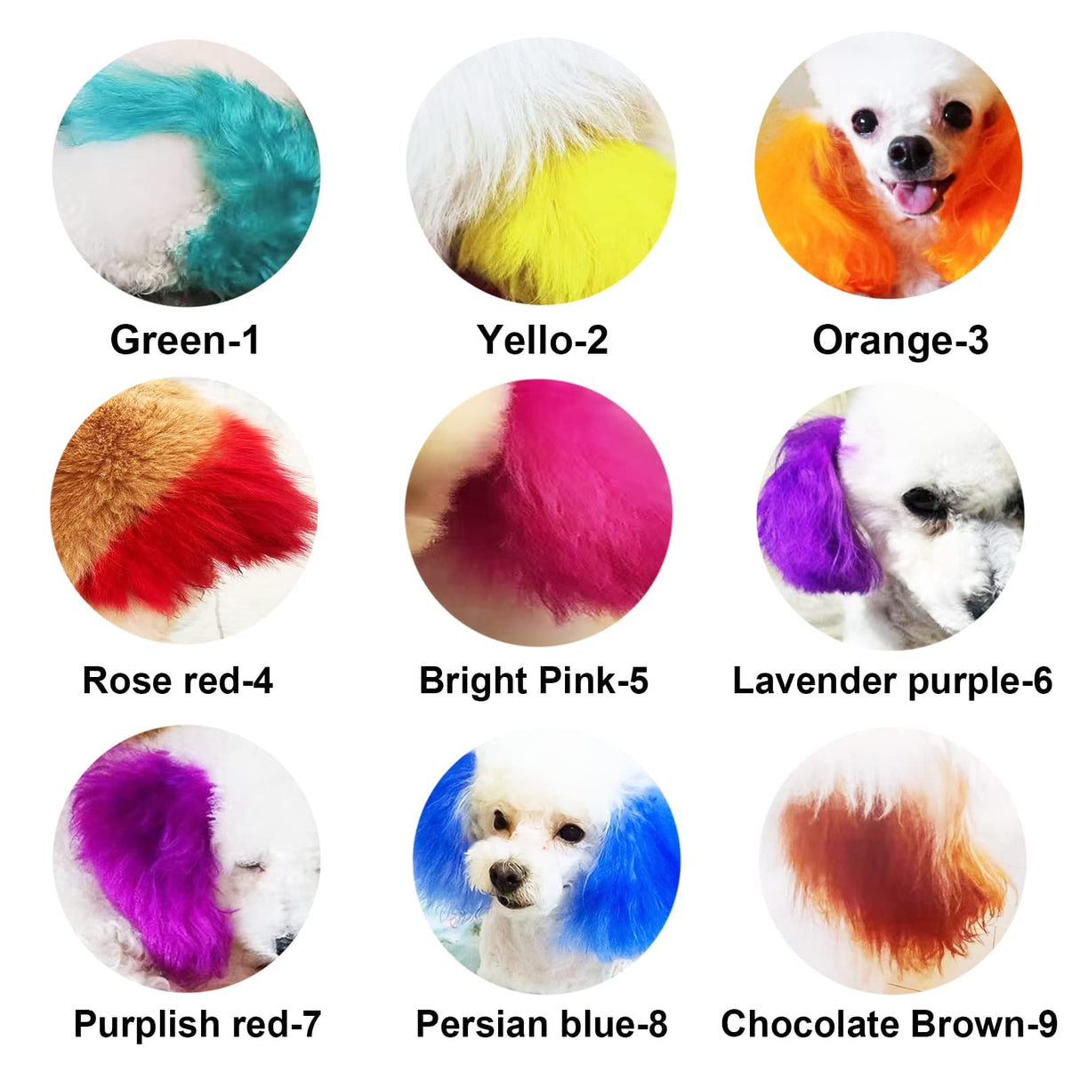 Non-Toxic Dog Hair dye Paste for DIY Animal Beauty - Permanent Lemon Yellow Coloring, 4.93oz