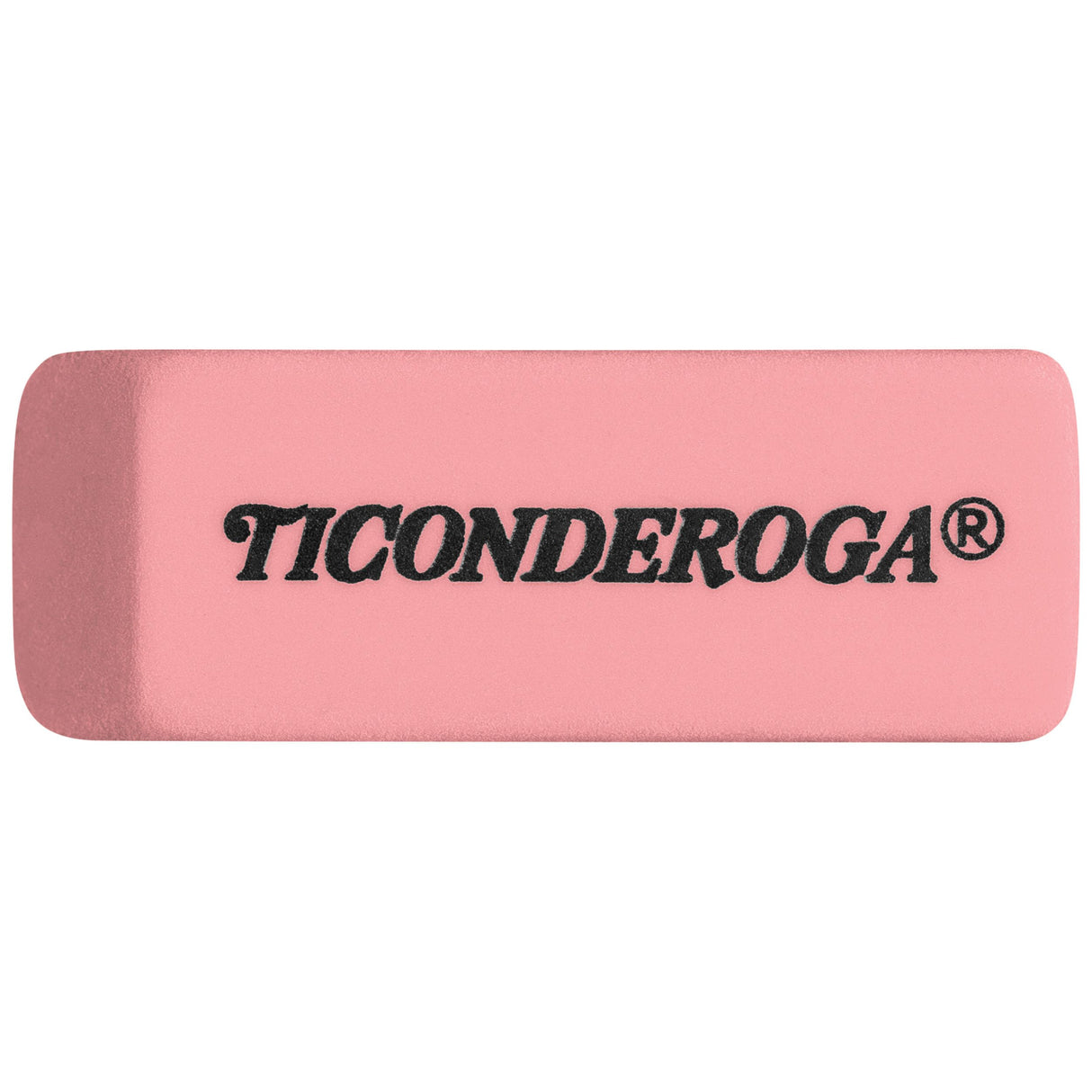 Ticonderoga Wedge Erasers, Pink, 3 Count