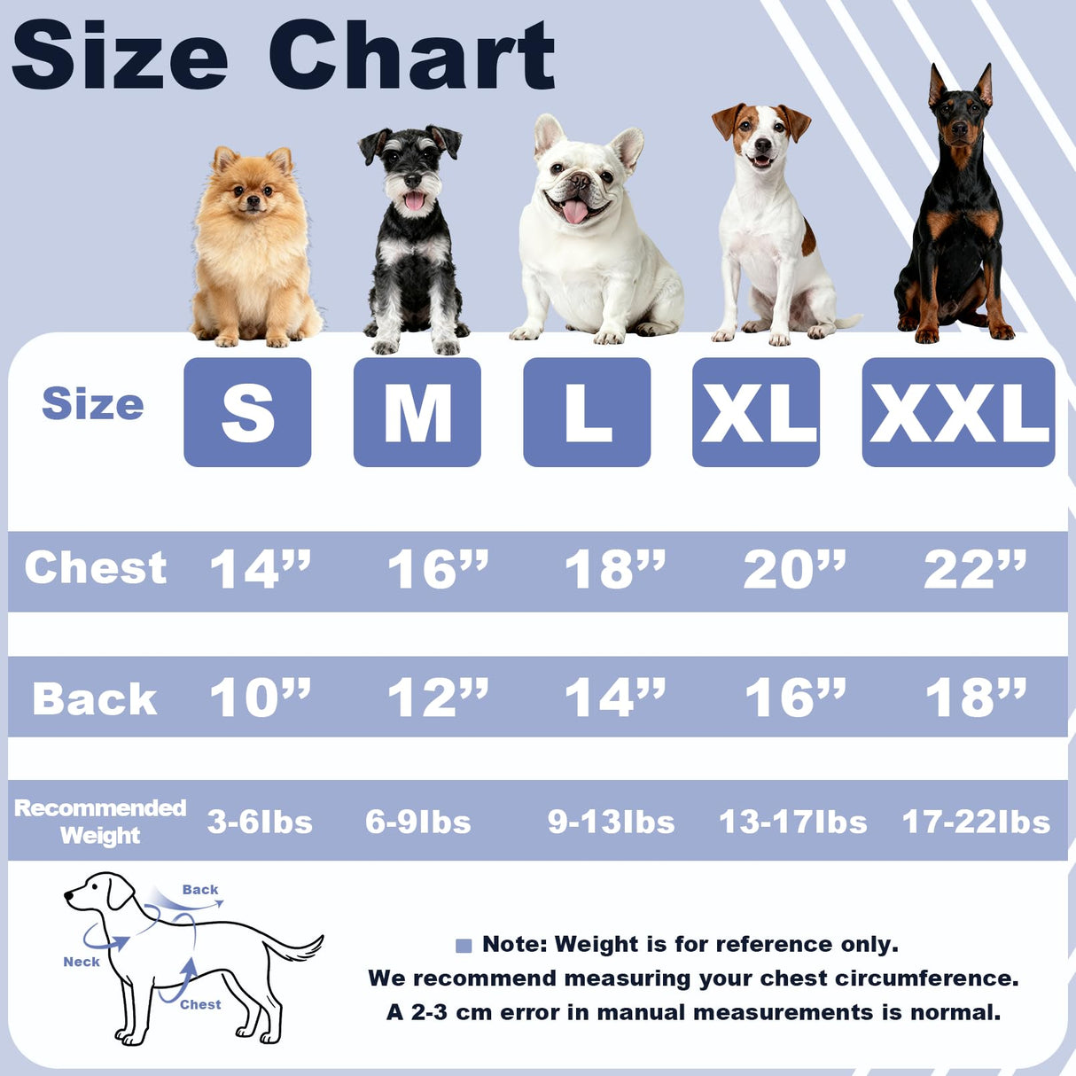 FloofeLove Dog Sweaters for Small Dogs, Fleece Varsity Jacket Winter Clothes Cute Stylish Boy & Girl Dog Sweatshirts, Blue Sport Coats Baseball Uniform Jackets for Puppies, S(5-8lbs)