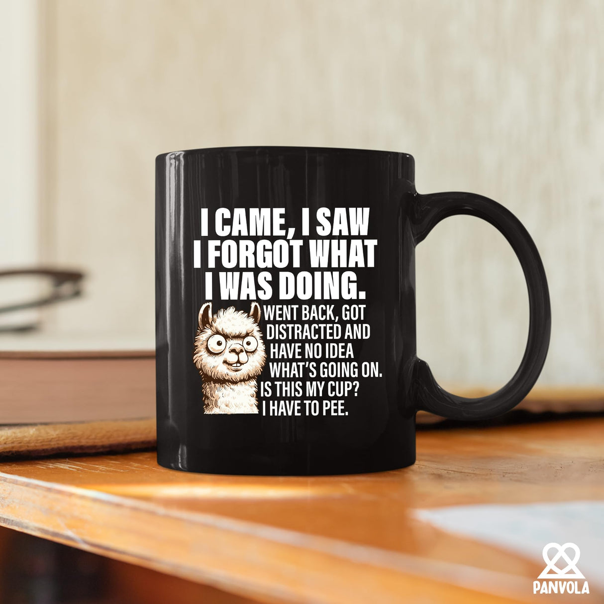 I Came I Saw I Forgat What I Was Doing Old People Elderly Gifts for Women Mom Men Grandpa Grandma 70th 80th 90th Birthday Senior Citizen Gifts for People with Dementia Ceramic Mug 11 oz Black