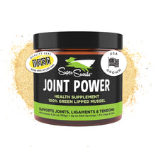 Load image into Gallery viewer, Super Snouts Joint Power – 5.29oz Powder – Joint Supplement for Dogs and Cats with 100% Green Lipped Mussel Helps Ease Discomfort & Stiffness– Made in The USA