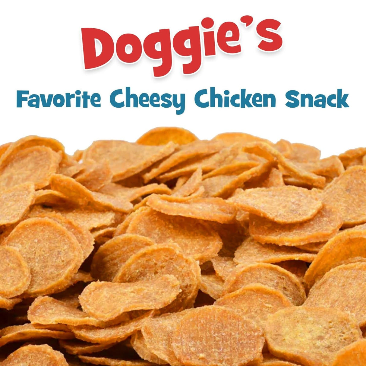 Chip's Naturals Doggie Chicken Chips Large 15 oz All Natural High Protein Low Calorie Healthy Dog Treats, Grain Free Gluten Free USDA Inspected & Approved Chicken Treat for Dogs, Pet Supplies